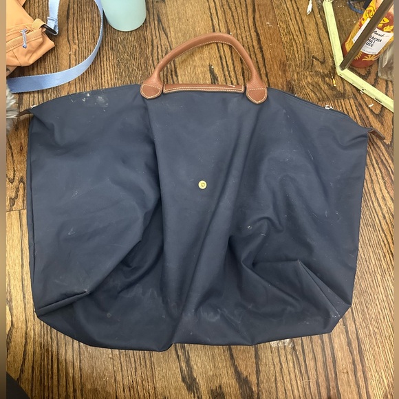 Longchamp Large Oversized Tote Bag Travel Duffel Size Foldable Packable Portable - Picture 2 of 10